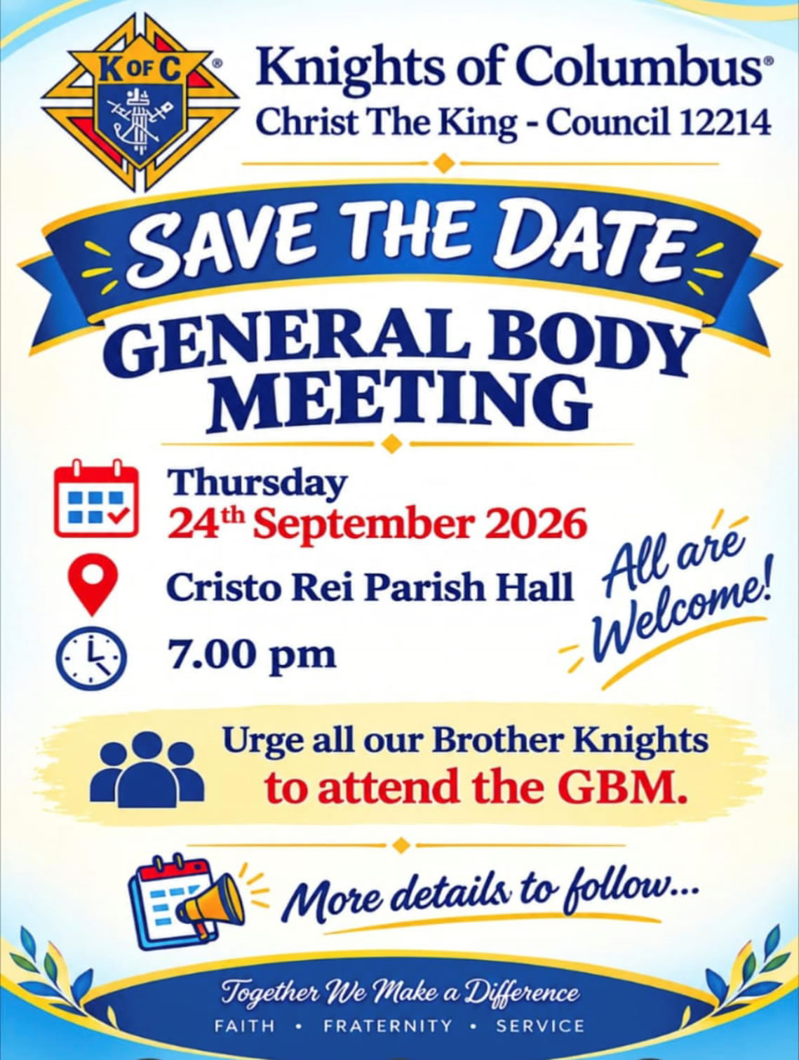 First General Body Meeting